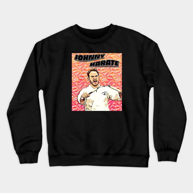 Johnny Karate Comic Crewneck Sweatshirt by xxtinastudio